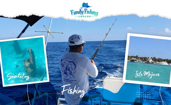 3in1 Fishing Snorkeling and Isla Mujeres